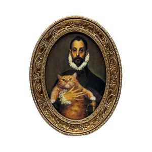 Cornice Vintage ovale barocca arte antica decorazione decorativa da parete in resina Phote cornice retrò per la casa - Product Image 1