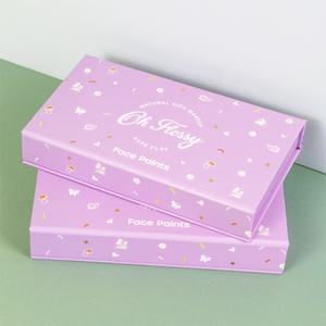 Customized Eco-friendly Rigid Cosmetic <b>Gift</b> Packaging <b>Box</b> with Embossed Sponge Liner and EVA Insert for Lipgloss Perfume Makeup - Product Image 3