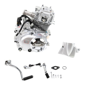 Accessoires de moto, pièces de modification et de réparation pour <span class=keywords><strong>moteur</strong></span> vertical <span class=keywords><strong>LIFAN</strong></span> <span class=keywords><strong>50cc</strong></span> argenté avec démarrage au kick - Product Image 5
