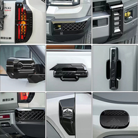 Kit d'aménagement intérieur amélioré 2026 en gros : Cache-boîte d'accoudoir de console centrale et autocollant décoratif pour porte-gobelet pour accessoires Jetour G700