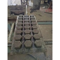 Machine à fabriquer des briques en béton emboîtables QT5-15