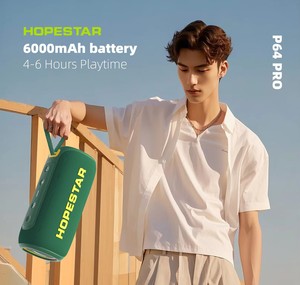 60W Mạnh Mẽ Không Dây Ngoài Trời Không Thấm Nước Đi Bộ Đường Dài Âm Nhạc Loa Bass Loa Siêu Trầm Stereo Loa Tăng Boombox USB/TF/AUX - Product Image 6
