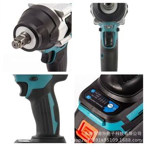 700N.m Brushless <b>Multifunctional</b> High-Torque Electric Wrench for Scaffolder and Carpenter, Lithium Battery Impact - Product Image 3