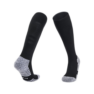 Compression Sports <b>Socks</b> Football Softball Baseball Men <b>Women</b> Adult Thickened Wear-Resistant Breathable Nylon Customized Logo - Product Image 2