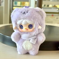 YY Authentique Yooki Take a Bite of Bear Series Blind Box Peluche Jouet Décoration Tendance Pendentif Mignon Modèle de Collection