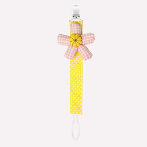 Lindo estilo <span class=keywords><strong>infantil</strong></span> forma Animal algodón <span class=keywords><strong>moda</strong></span> hermosa impresión chupete titular chupete Clip para bebé uso diario - Product Image 2