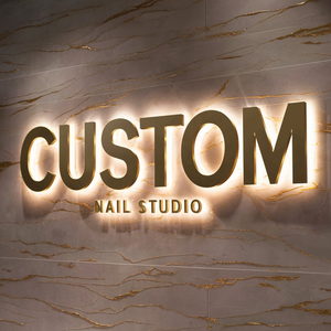 Biểu Tượng Tùy Chỉnh Dấu Hiệu Biển Ngoài Trời Kinh Doanh Nhà Hàng 3D Logo Thư Sáng Backlit Dấu Hiệu Từ Cho Văn Phòng Dấu Hiệu Ánh Sáng - Product Image 2