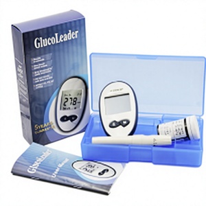 <span class=keywords><strong>Appareil</strong></span> <span class=keywords><strong>de</strong></span> mesure du glucose avec 25 bandelettes <span class=keywords><strong>de</strong></span> test et aiguille - Product Image 1