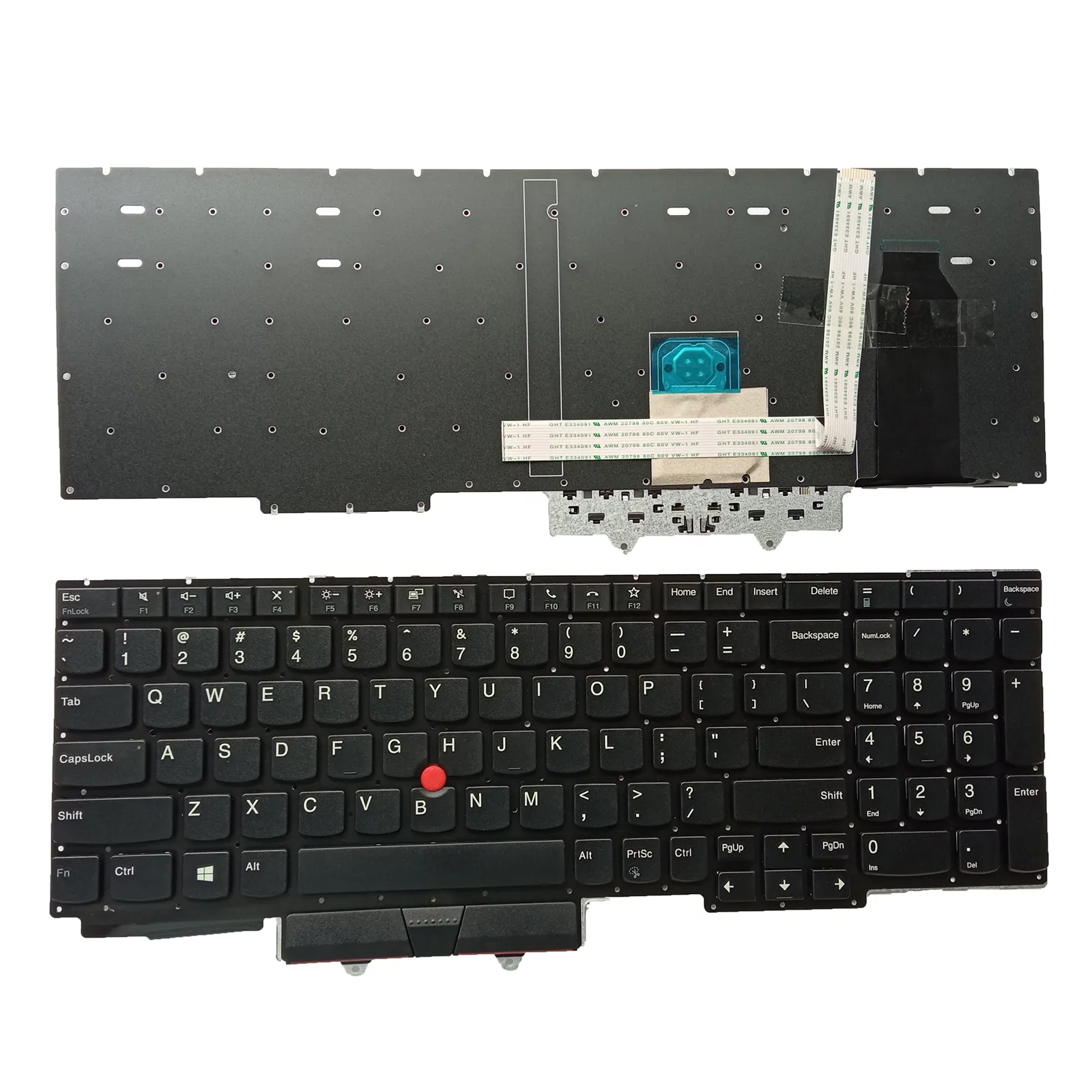 New US English Laptop Keyboard For Lenovo Thinkpad E15 Gen 2 2021 keyboard No Frame