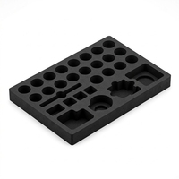 Insert en mousse EVA/IXPE imperméable de qualité médicale pour étui à instruments chirurgicaux, plateau découpé sur mesure
