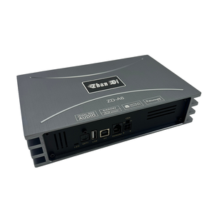 เครื่องขยายเสียงรถยนต์ ZD-A6S 4 แชนแนล DSP 6 เข้า 8 ออก พร้อมปรับแต่ง 31 แบนด์ EQ ควบคุมผ่านแอพ Android อีควอไลเซอร์ Class AB >90dB SNR - Product Image 1