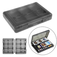 Étui pour cartes de jeu 28 en 1 compatible avec Nintendo NEW 3DS / 3DS / DSi / DSi XL / DSi LL / DS / DS Lite Porte-cartouche de rangement