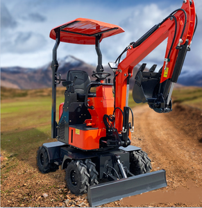 <span class=keywords><strong>Mini</strong></span>-excavatrice sur pneus XDEM 1,2 tonne, 4 roues, <span class=keywords><strong>mini</strong></span>-<span class=keywords><strong>pelle</strong></span> - Product Image 2