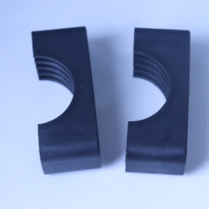 Abrazaderas de nailon para tuberías, de un solo orificio, 1 pulgada de altura, métricas, negras, para la industria general - Product Image 2