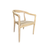 Nouveau produit innovant en chine, accoudoir Simple, chaises en bois massif, chaises de salle à manger
