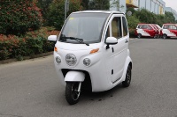 Voiture électrique mini-cabine fermée EV-GO homologuée EEC COC pour adultes, 1200W/2500W, batterie 60V58Ah, 3 passagers, freins à disque hydrauliques