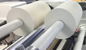 เครื่อง rewwinder เครื่องตัดป้อมปืนเพลาคู่สำหรับกระดาษความกว้าง10มม. - Product Image 5