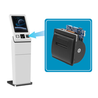 Imprimante thermique industrielle MASUNG GM-701 12V à montage sur panneau - Imprimante de reçus thermique intégrée RS232/TTL/USB pour kiosques de gestion de files d'attente