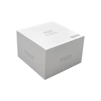 Boîte d'emballage avec couvercle et base en carton blanc gaufré pour téléphone portable et produits électroniques grand public