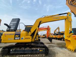 Komatsu PC160, PC120, PC130 excavadoras medianas, 16 toneladas, 12 toneladas, 13 toneladas excavadoras de segunda mano, construcción municipal. - Product Image 2