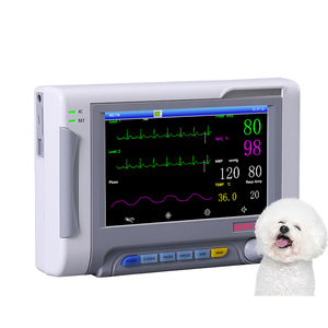 VET Veterinärausrüstung Patientenmonitor zur Überwachung der Vitalfunktionen von Haustieren Farbbildschirm Chirurgischer <span class=keywords><strong>Monitor</strong></span> für Intensivstation, Notfallstation & Operationssaal - Product Image 2