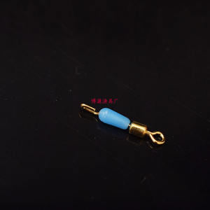 คลิปหนีบสายซิลิโคนกันสายพันกัน BoYuan พร้อมตัวเชื่อมโลหะแบบเร็ว สำหรับอุปกรณ์ตกปลาในน้ำจืด ขนาด 1.3 1.4 1.5 ซม. - Product Image 1