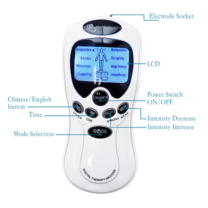 Máquina TENS de Terapia Digital, Masajeador Corporal Completo, 8 Modos, Alivio del Dolor, Acupuntura, Espalda - Product Image 6