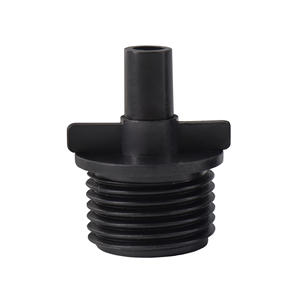 Boquilla de microaspersión de 6 mm, 6.5 mm, 7.5 mm con conector de extremo plano roscado, accesorio de riego por goteo para invernadero y huerto - Product Image 5