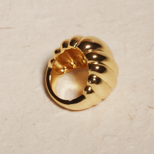 Personalizado OEM 18K chapado en oro de acero inoxidable diseñador de joyería geométrica gruesa raya anillos de dedo para las mujeres anillos R254534 - Product Image 1