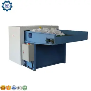 Industrial wool cotton opening machine waste clothes textile recycle rag tearing machine for sale