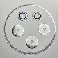 Disque d'encodeur à grille optique en verre personnalisé à haute interpolation pour une résolution angulaire ultra-élevée