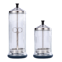 Ciseaux de salon de coiffure transparents Wanmei, emballage en bouteille de verre stérilisée, cosmétiques pour la coiffure, outils de désinfection