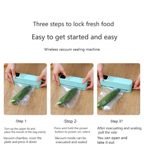 Nouveau ménage alimentaire LCD écran d'affichage numérique Machine à sceller USB Rechargeable balle gonflable en gros de haute qualité en gros - Product Image 6