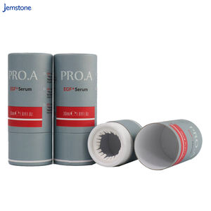 Vente flash : Boîte recyclée pour crème visage, sérum, flacons cosmétiques avec insert, emballage en tube papier écologique - Product Image 3