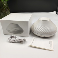 OEM USB Volcano Flame Humidificateur 130ml Ultrasonic Aroma Oil Diffuser 7 Colors LED Portable Plastic Installation for Office Home