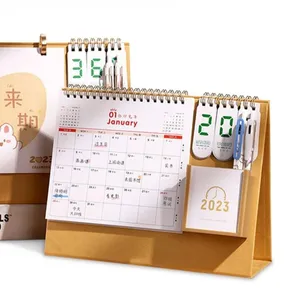 365 Tage Countdown Wandkalender Benutzer definierte Geschenk box mit abnehmbarem Stift behälter Kreative Kunststoff werbung und handwerkliche Verwendung