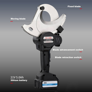 Santwell 400mm Cordless <b>Cable</b> Cutter Brushless Motor 5.0Ah <b>Battery</b> Industrial Grade Electric Wire Shear for Metal Cutting - Product Image 3