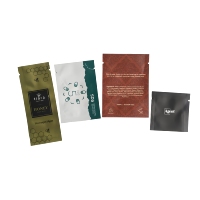 Sachets en plastique imprimés sur mesure avec logo, scellés sur 3 côtés, pour emballage de pilules, sachets en Mylar de qualité alimentaire pour capsules, comprimés et médicaments