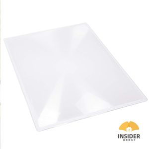 مكبر صفحة كاملة <span class=keywords><strong>A4</strong></span> بدون إطار، ورقة تكبير كبيرة من البلاستيك PVC بتكبير 3 أضعاف مع عدسة فرينل مصبوبة - Product Image 1