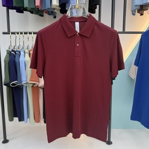 <span class=keywords><strong>Polo</strong></span> de Manga Corta para Hombre, Mezcla de Algodón y Poliéster, Suave y Cómodo, Estilo Casual, para Golf, Aire Libre y Uso Diario - Product Image 3