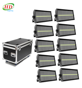 10 Piezas de <span class=keywords><strong>Luces</strong></span> de Proyección <span class=keywords><strong>Estroboscópicas</strong></span> Wash Blinder de 1000W con Embalaje en Flight Case para Estroboscopio 960 - Product Image 1