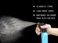 Flacon vaporisateur de salon de coiffure de luxe le plus vendu avec pulvérisateur à gâchette