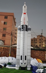 Bán buôn tùy chỉnh quảng cáo LED chiếu sáng <span class=keywords><strong>Inflatable</strong></span> không gian Tên lửa/<span class=keywords><strong>Inflatable</strong></span> <span class=keywords><strong>Rocket</strong></span> Launcher/tùy chỉnh <span class=keywords><strong>Inflatable</strong></span> tên lửa - Product Image 4