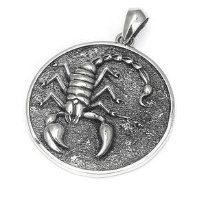Collar con Colgante de Escorpión <span class=keywords><strong>Rey</strong></span> de Plata de Ley 925 PANKOO al por Mayor, Chapado en Rodio, Joyería de Moda, Regalo - Product Image 4