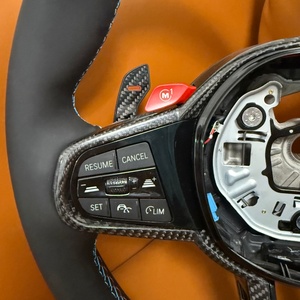 Volante Sportivo Personalizzato Stile CS per BMW Serie <span class=keywords><strong>F</strong></span> G G01 G05 G11 G20 G22 G30 G38 G42 G60 G80 G82 F20 F30 F32 - Product Image 5