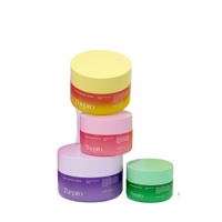 XGH nouveau modèle PET pots 150ml-300ml visage main cheveux soins de la peau Lotions gommage crème conteneurs avec sérigraphie