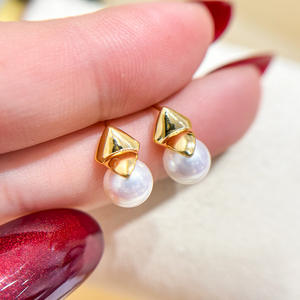 S925 <b>Silver</b> DIY <b>Pearl</b> Accessories 9082 Star Style Personalized Pendant Earring Set Empty Stand for Custom Jewelry <b>Necklaces</b> - Product Image 3