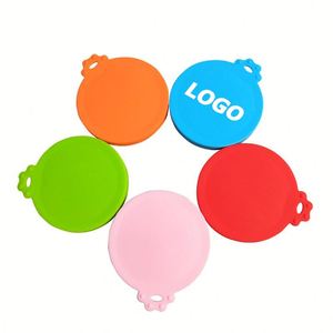 Silicone Pet Can Cover 3 in 1 Universal Cat <b>Dog</b> Food Lid Leakproof Reusable Airtight Freshness Seal for Promotional Gifts - Product Image 1