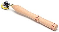 Ponceuse à bois portable, outil de ponçage avec disque de ponçage pour tour, outil de tournage du bois