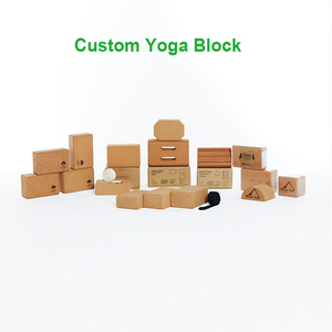 Tappetino per Yoga in sughero con Logo personalizzato/blocco/Bal, rullo per sughero mezzo tondo ad alta densità, rulli per sughero 3 in 1 Set di rulli semicarchi - Product Image 4